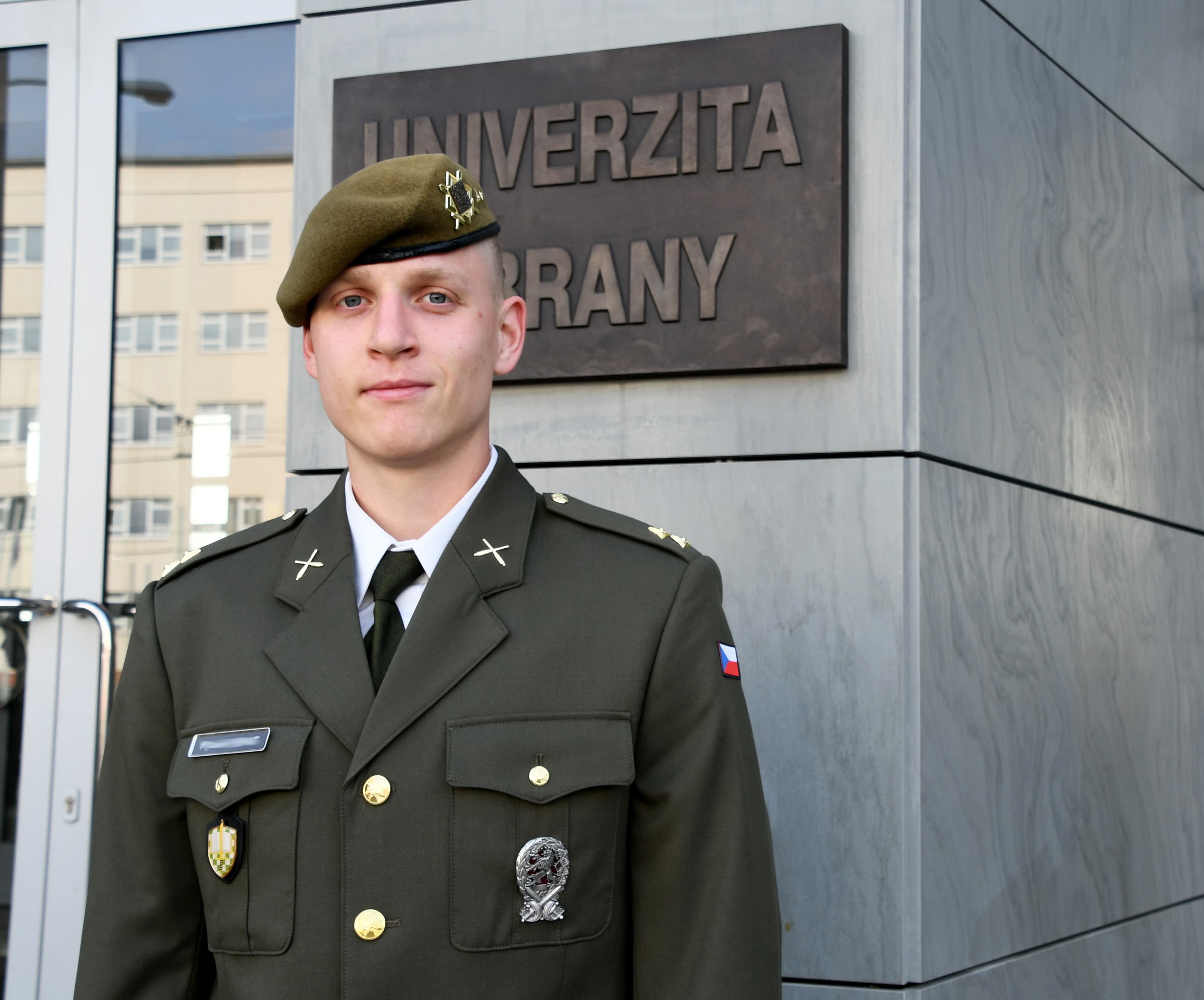 Top Graduate Lieutenant Kryštof Harant: “I Feel the Need to Give It My All.”
