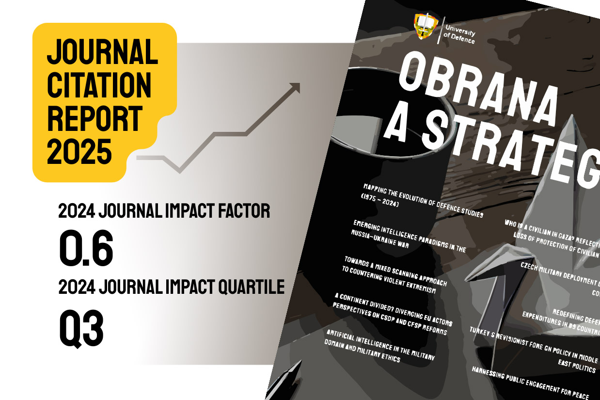 Právě si prohlížíte Defence & Strategy Newly Ranked in the 3rd Quartile in the WoS Database